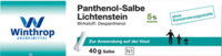 PANTHENOL 5% Lichtenstein Salbe